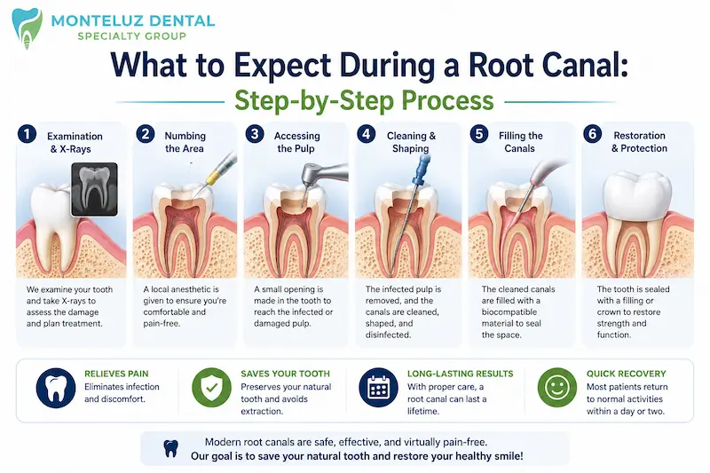 What to Expect During a Root Canal: Step-by-Step Process